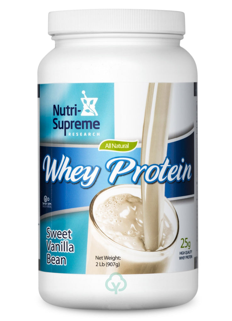 Nutri Supreme Whey Protein Sweet Vanilla Bean Flavor 2 Lb