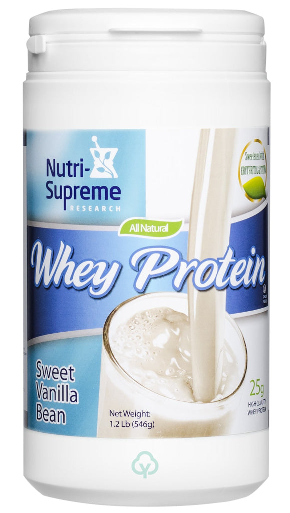 Nutri Supreme Whey Protein W/stevia & Erythritol Swt Vanilla Bean 1.2 Lb