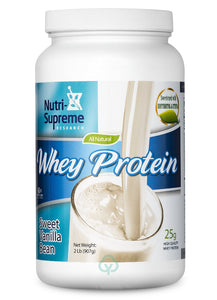 Nutri Supreme Whey Protein W/stevia & Erythritol Swt Vanilla Bean 2 Lb