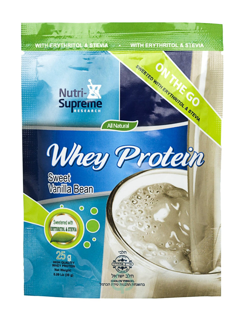Nutri Supreme Whey Protein W/stevia & Erythritol Swt Vanilla Bean Packet