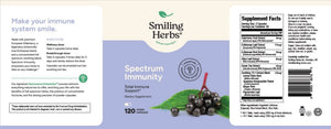 Spectrum Immunity - 120 Vegetarian Capsules Immune Support