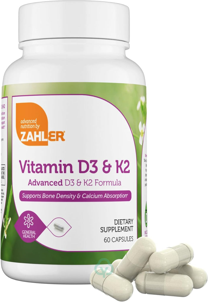 Vitamin D3 & K2 60 Capsules