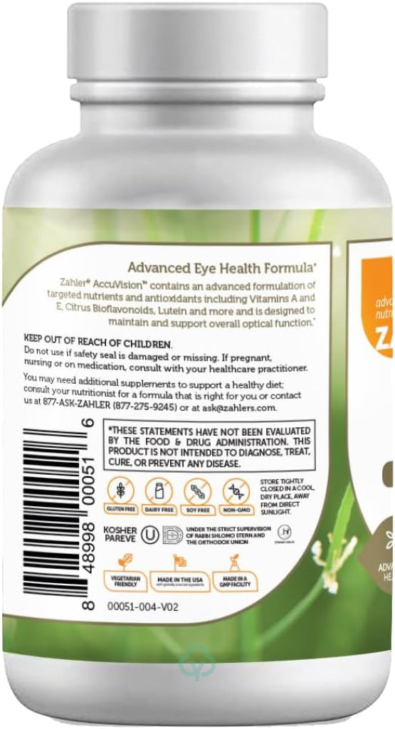 Zahler AccuVision 120 Capsules