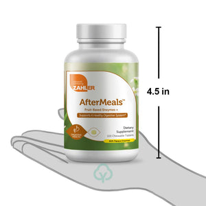 Zahler Aftermeals (100) Chewable Tablets Digestion & Absorption