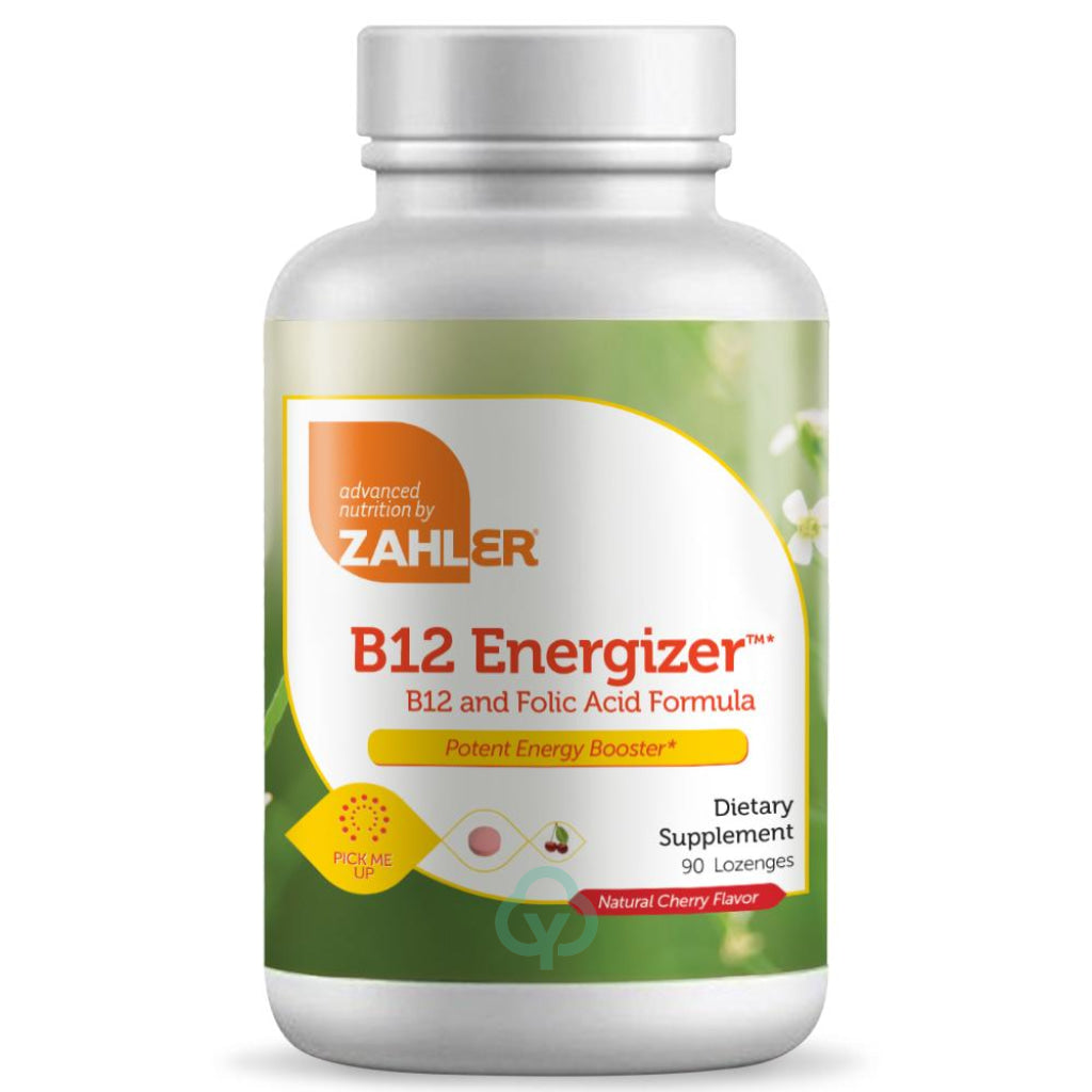 Zahler B12 1000 Energizer 90 Lozenges Abundant Energy