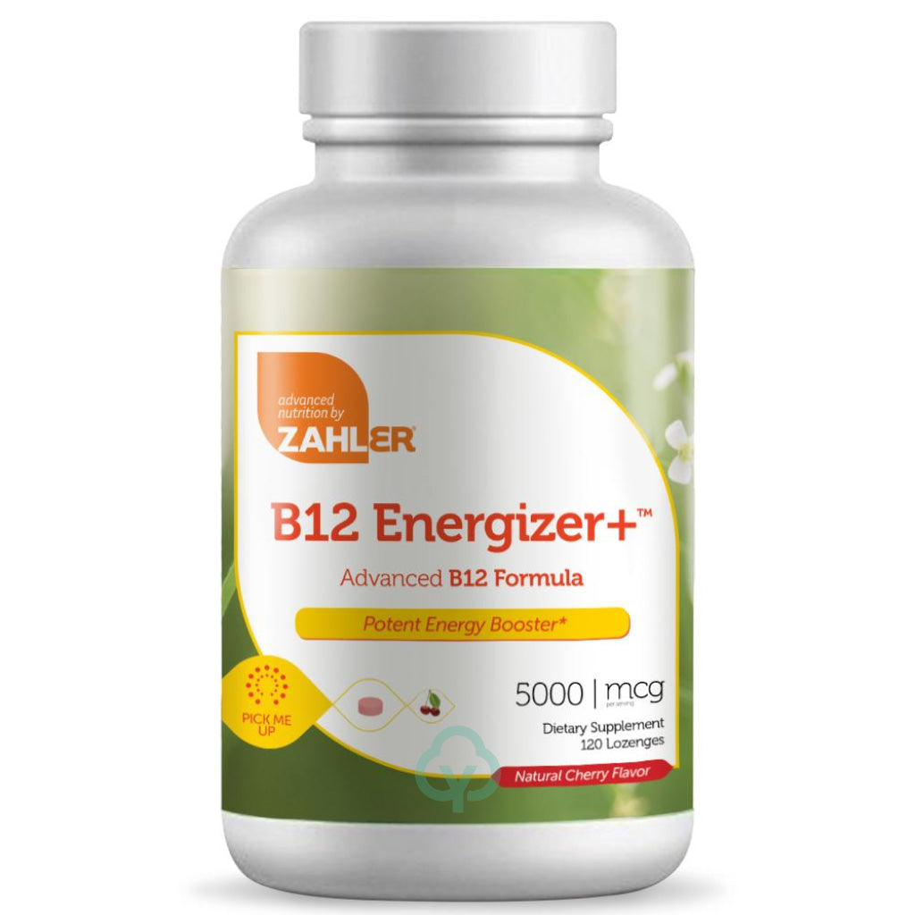 Zahler B12 5000 Energizer+ (120) Lozenges Abundant Energy