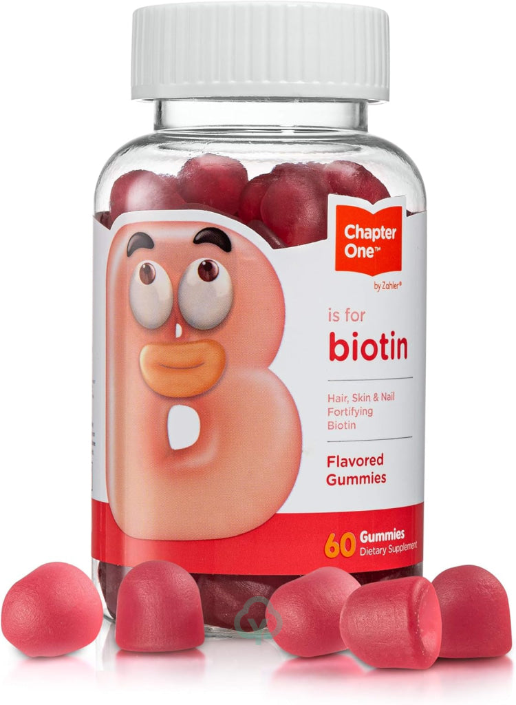 Zahler Chapter One Biotin Gummies 60 Flavored Gummies