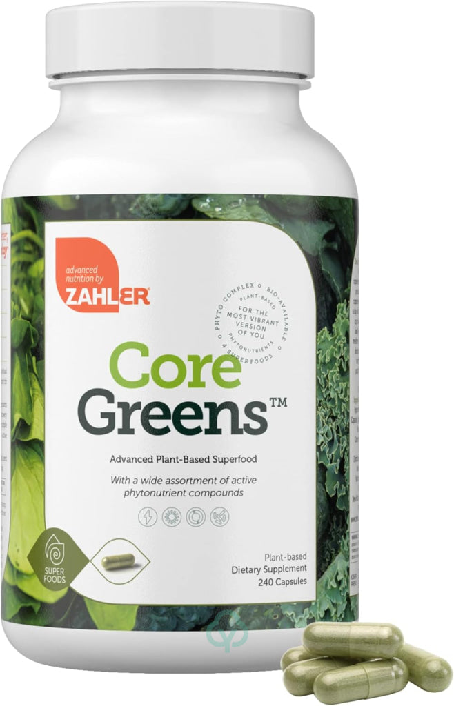 Zahler Core Greens 240 Capsules