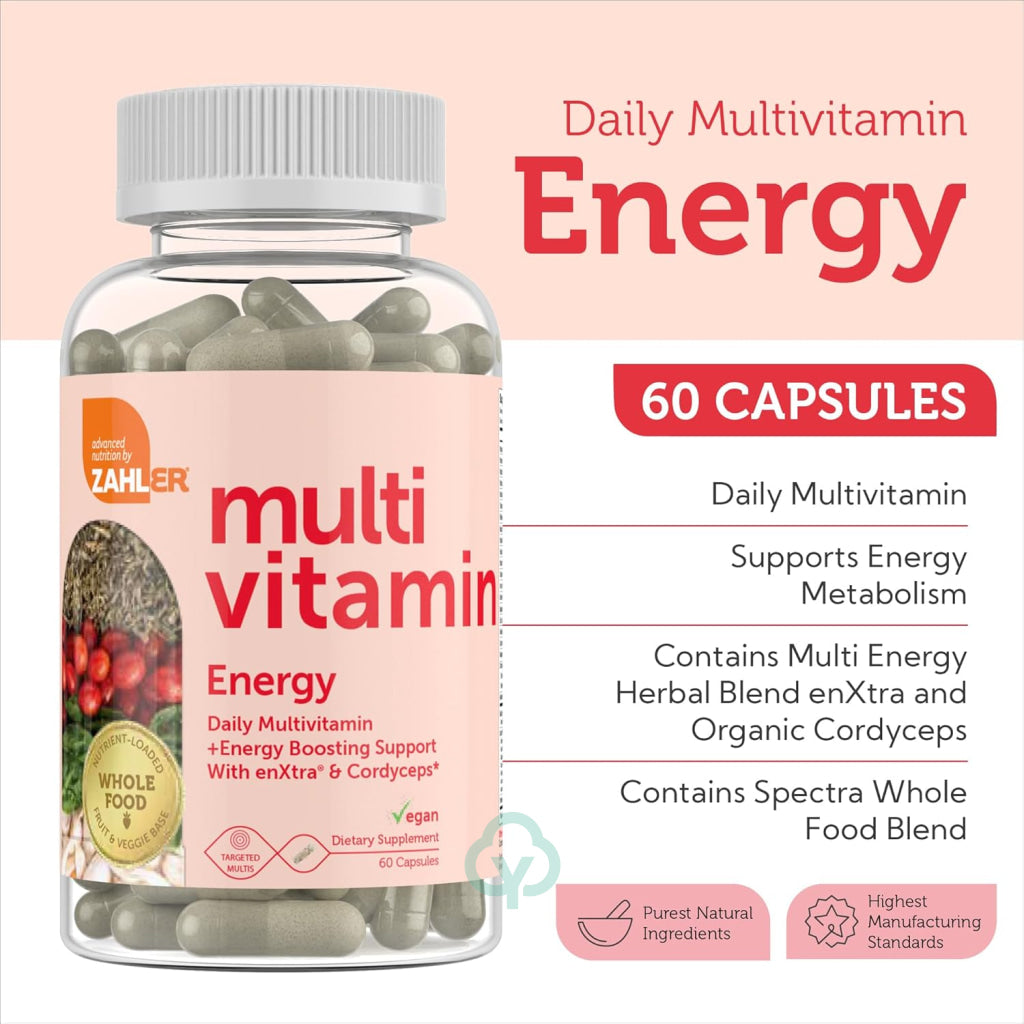 Zahler - Daily Multivitamin 60 Capsules