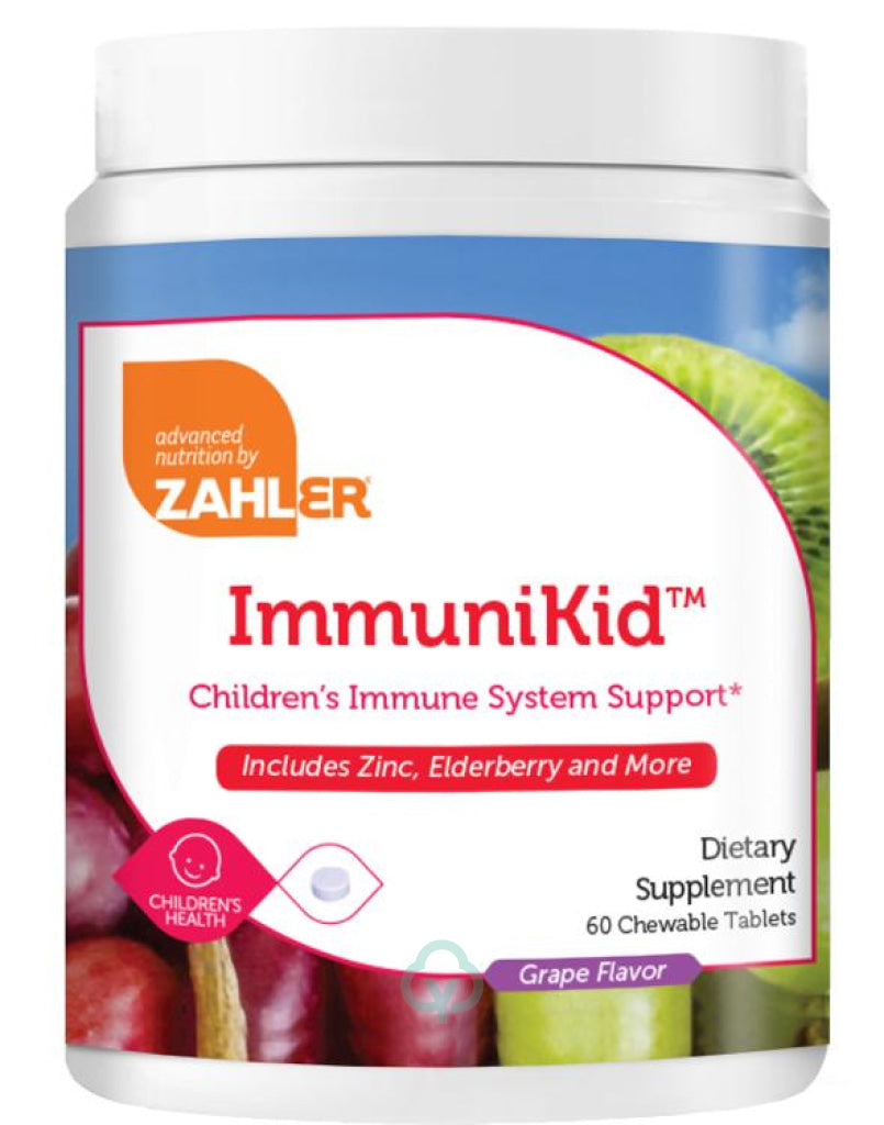 Zahler Immunikid Chewable For Kids Immune Support