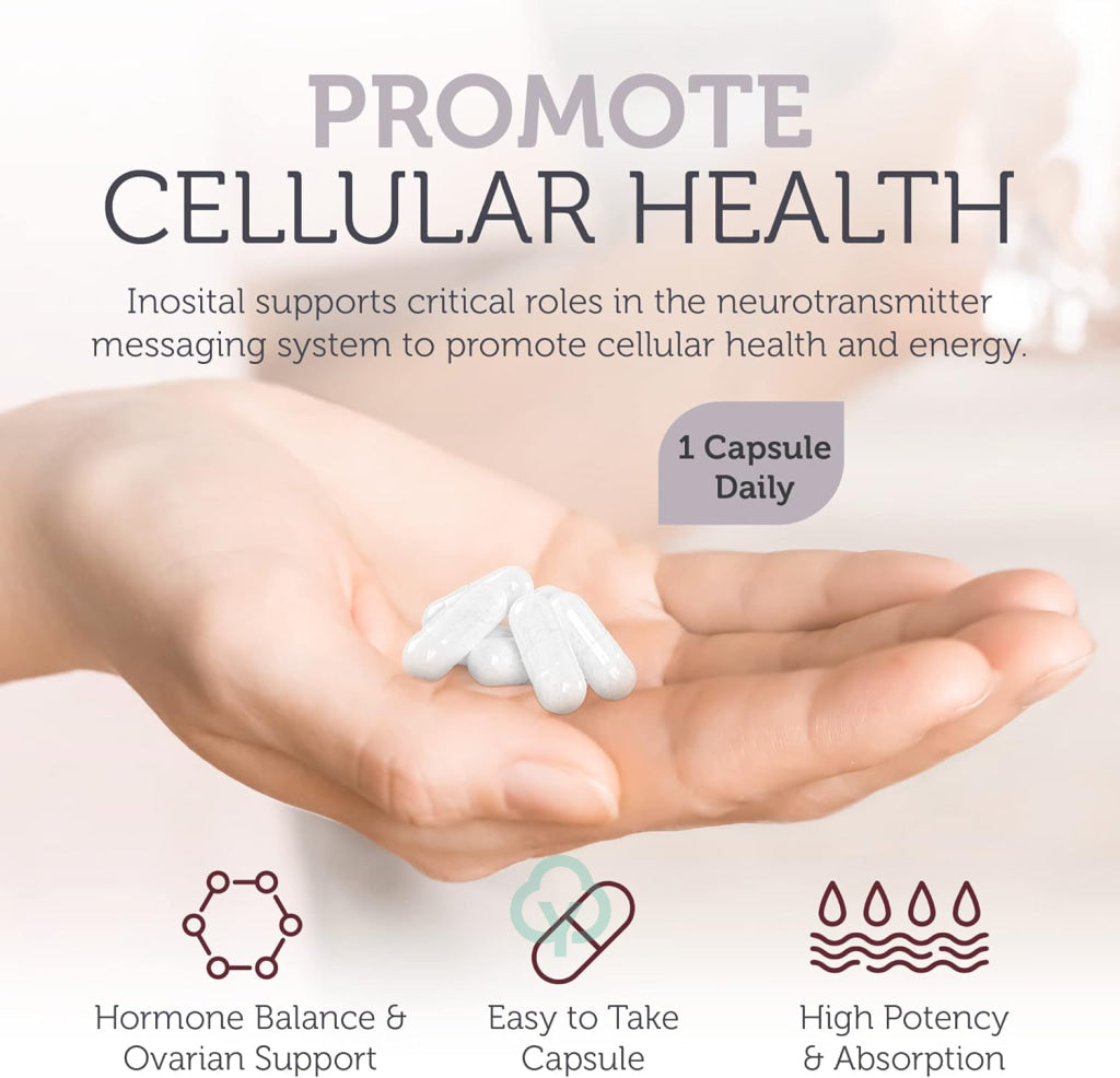 Zahler Inositol Supplement 120 Capsules