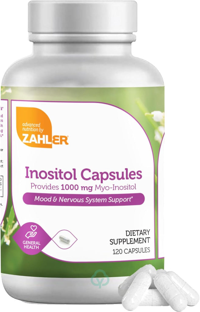 Zahler Inositol Supplement 120 Capsules