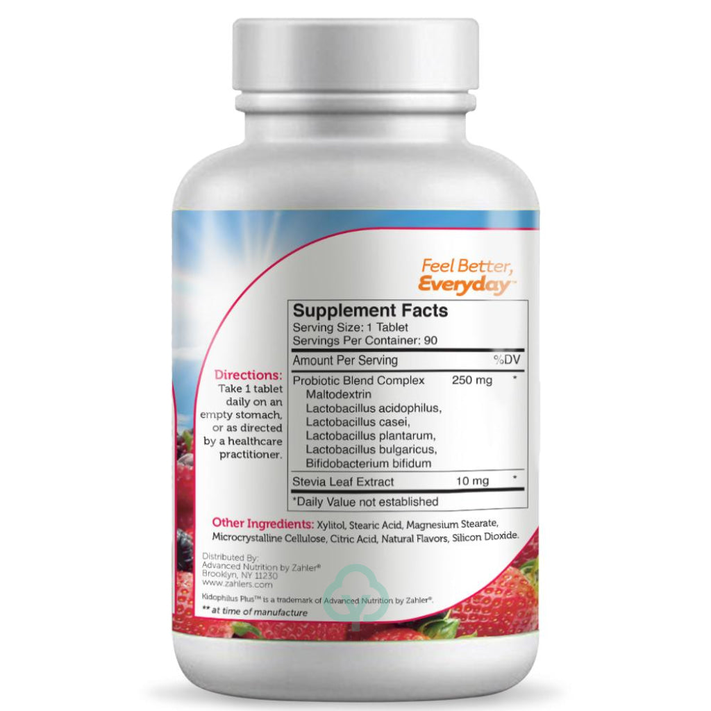 Zahler Kidophilus Plus Probiotic