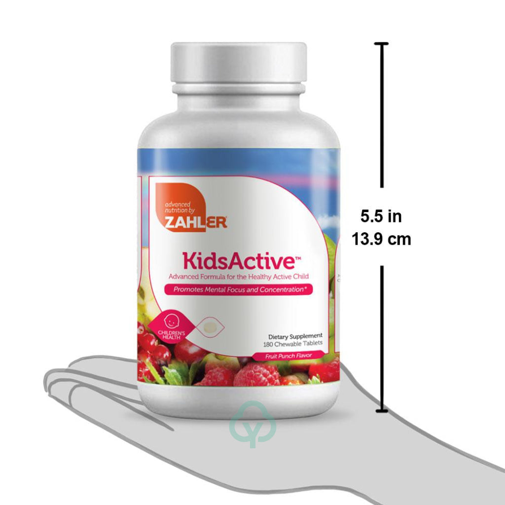 Zahler Kidsactive (180) Chewable Tablets Abundant Energy