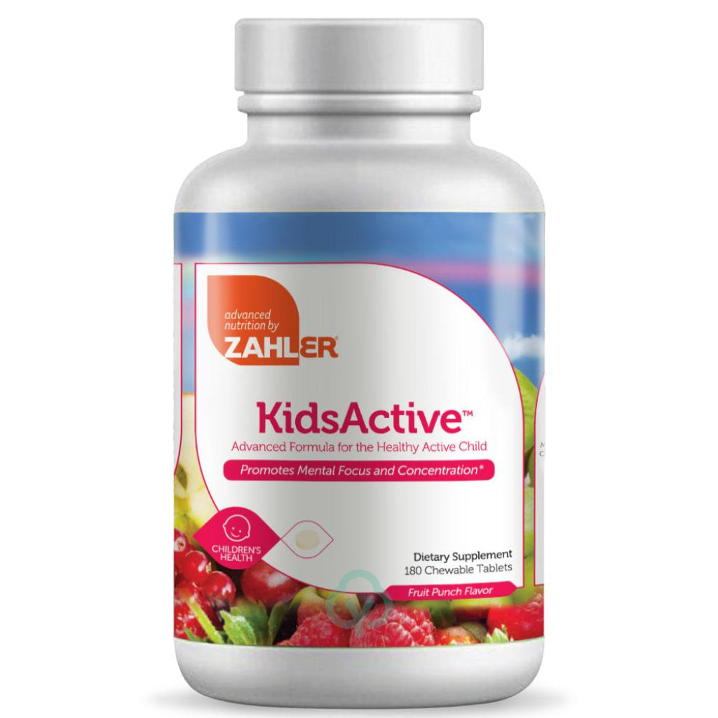 Zahler Kidsactive (180) Chewable Tablets Abundant Energy