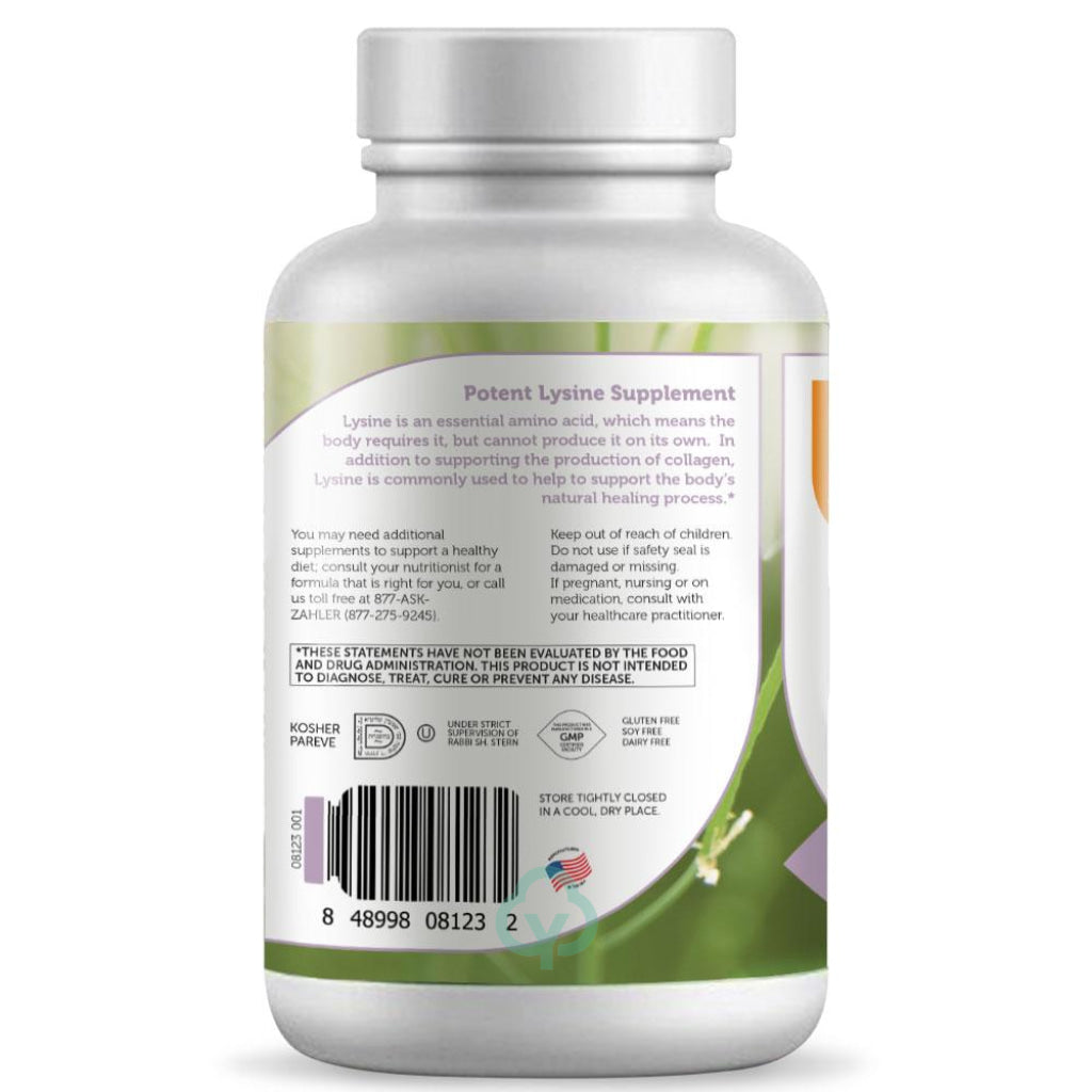 Zahler L-Lysine (60) Capsules General Health