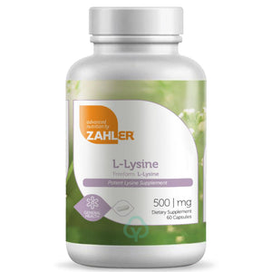 Zahler L-Lysine (60) Capsules General Health