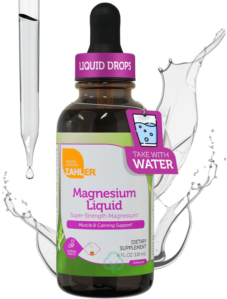 Zahler Liquid Magnesium Drops - Unflavored (4 fl oz)