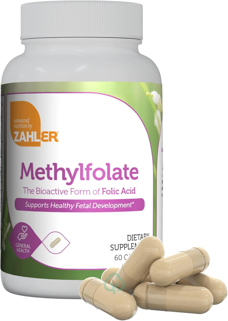 Zahler Methylfolate 60 Capsules