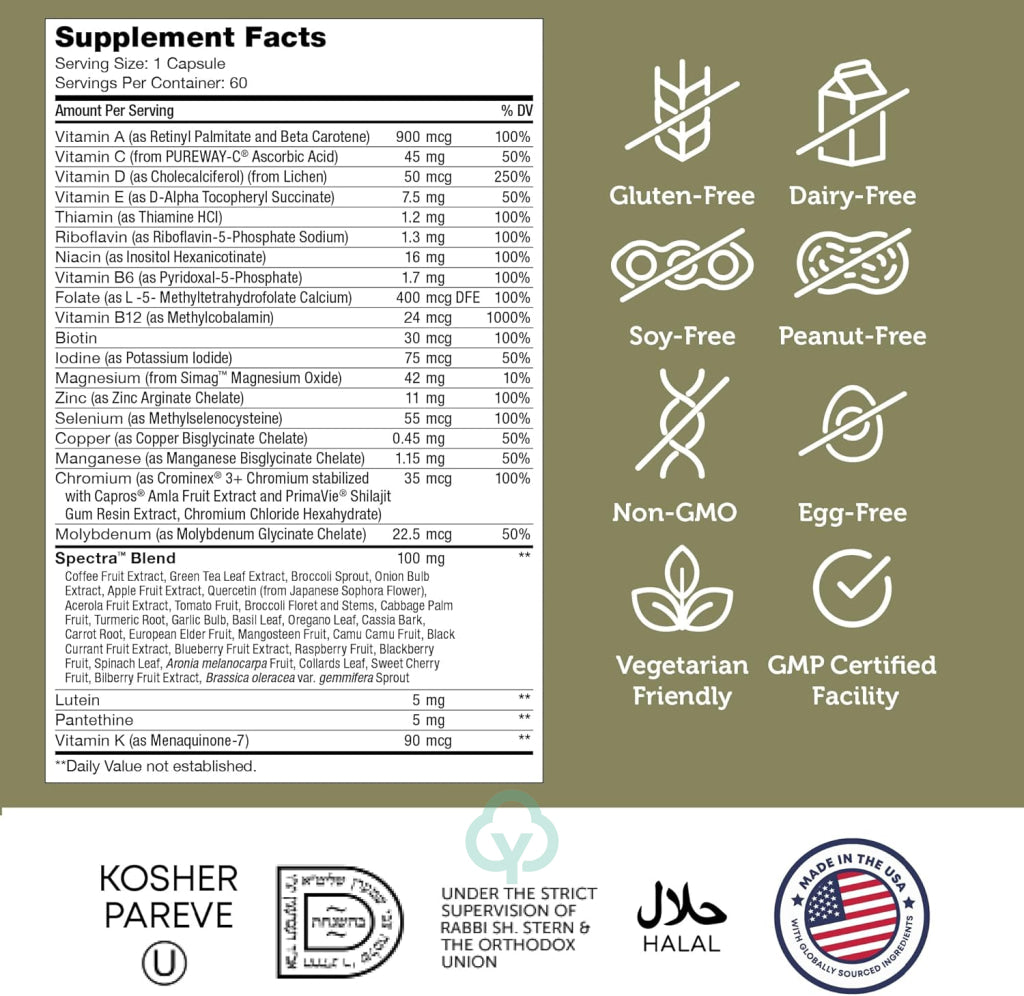 Zahler Multivitamin 50 + 60 Capsules