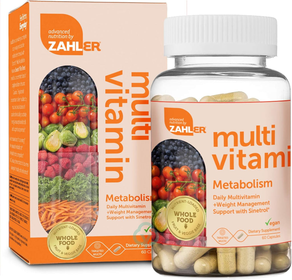 Zahler Multivitamin Metabolism 60 Capsules