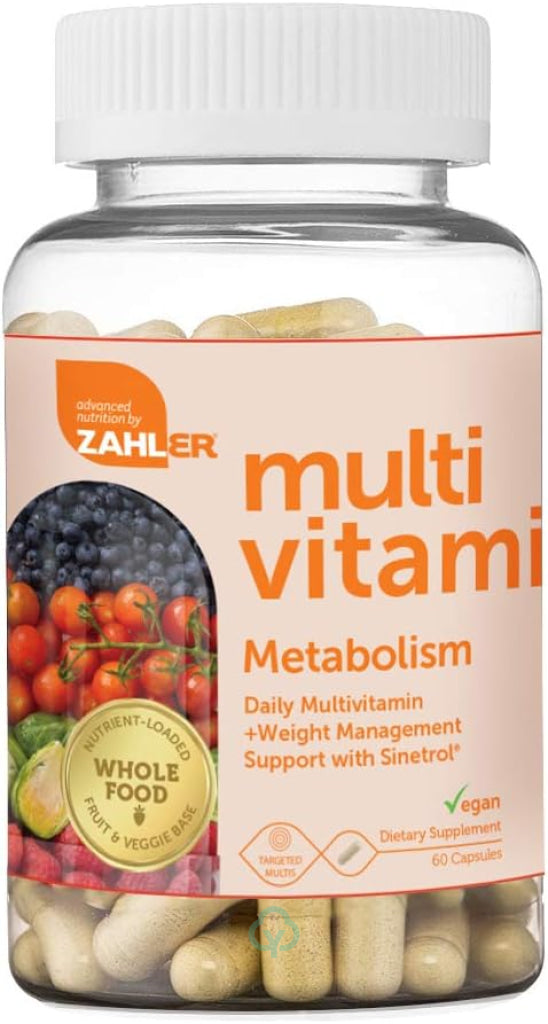 Zahler Multivitamin Metabolism 60 Capsules
