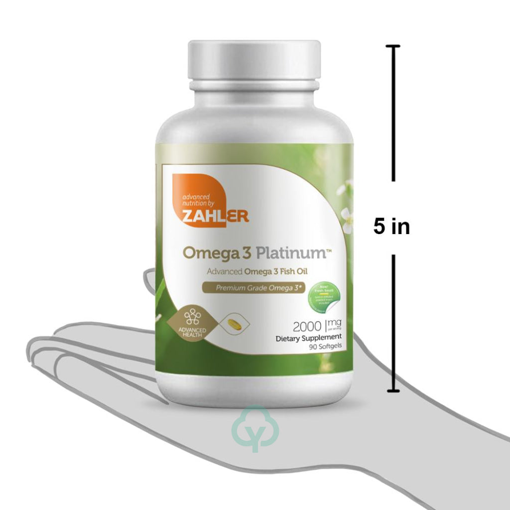 Zahler Omega 3 Platinum Advanced Health