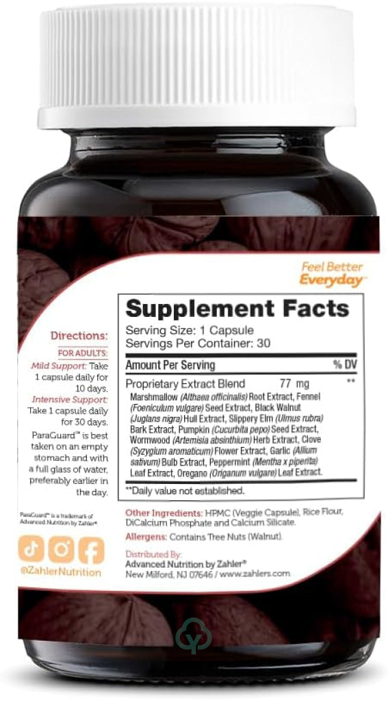 Zahler ParaGuard 30 Capsules