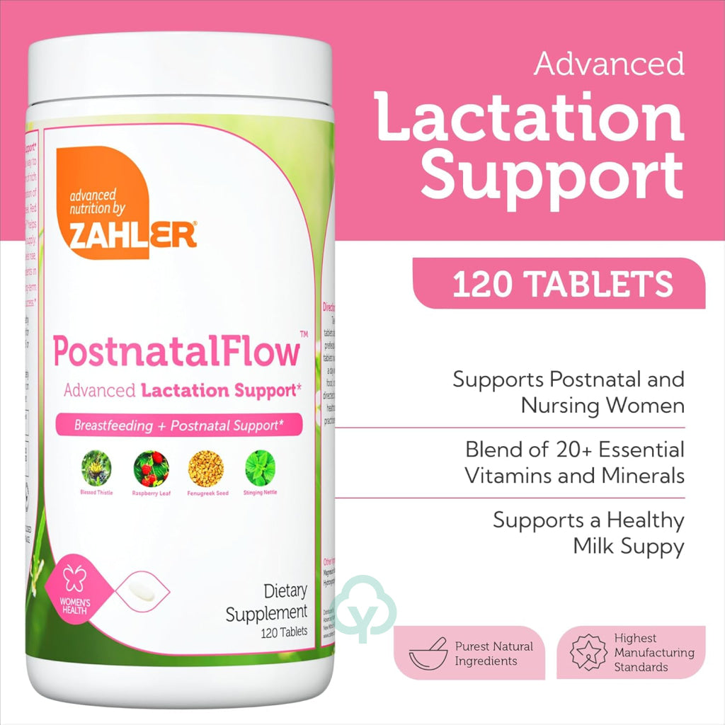 Zahler PostnatalFlow 120 Tablets