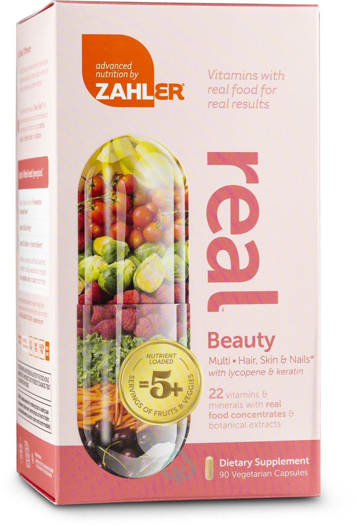 Zahler Real Beauty Multi (90) Capsules Hair Skin And Nails