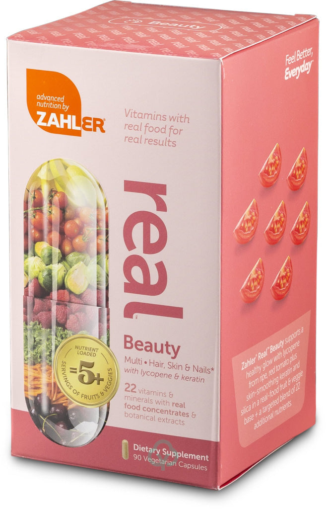 Zahler Real Beauty Multi (90) Capsules Hair Skin And Nails