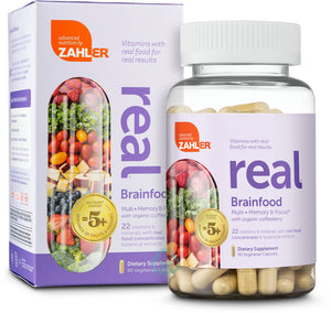 Zahler Real Brainfood Multi (90) Capsules Brain Support