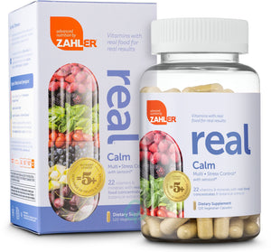 Zahler Real Calm Multi (120) Capsules Serenity & Relaxation