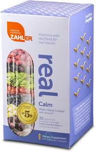 Zahler Real Calm Multi (120) Capsules Serenity & Relaxation