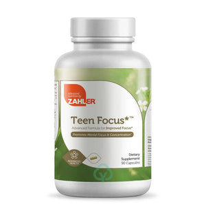 Zahler Teenfocus (90) Capsules Advanced Health