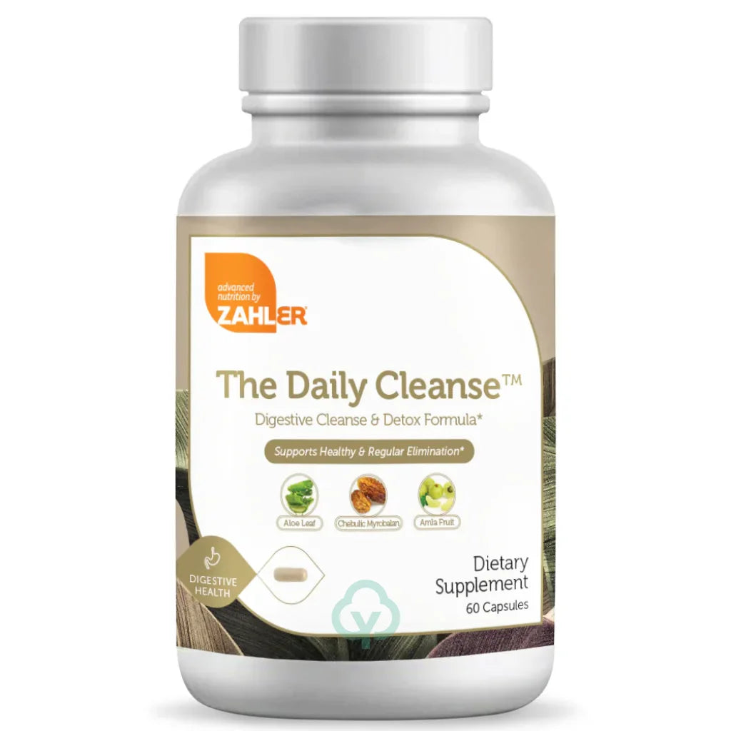 Zahler The Daily Cleanse (60) Capsules Constipation