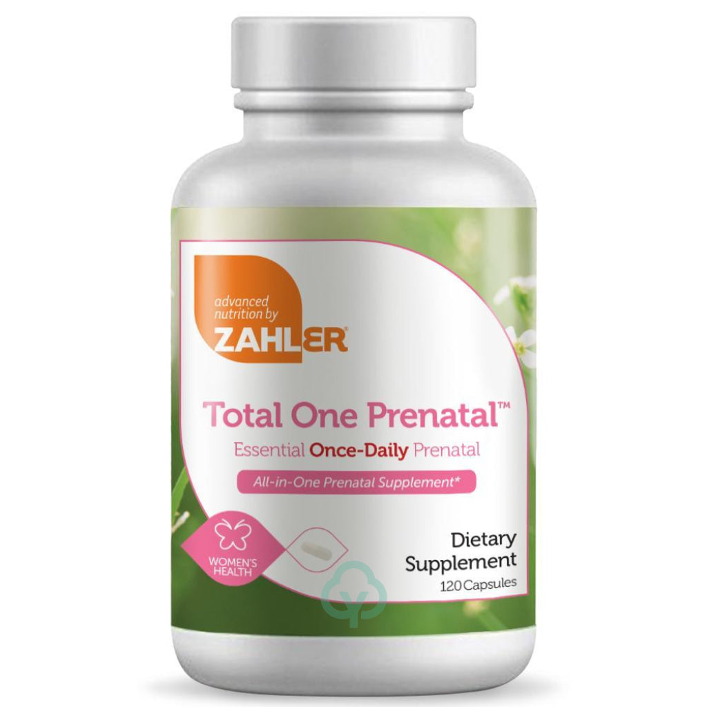 Zahler Total One Prenatal 120 Capsules Womens Health