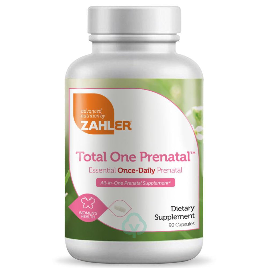 Zahler Total One Prenatal 90 Capsules Womens Health