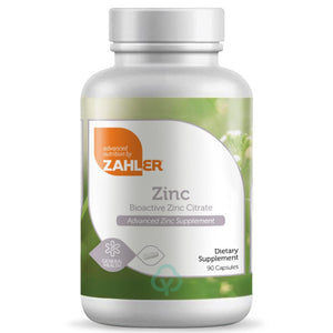 Zahler Zinc (90) Capsules General Health