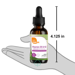 Zahlers Kosher Vitamin D3 & K2 1 fl oz