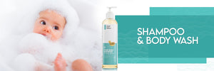 Hand Over Heart 100% Natural Baby Shampoo And Body Wash Baby Hair Conditioning