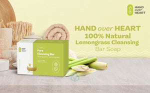 Organic Cleansing Bar Soap Therapeutic Lemongrass Hair Conditioning Shampoo And Body Wash