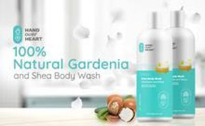 Pure Gardenia & Shea Body Wash Hair Conditioning Shampoo And Body Wash