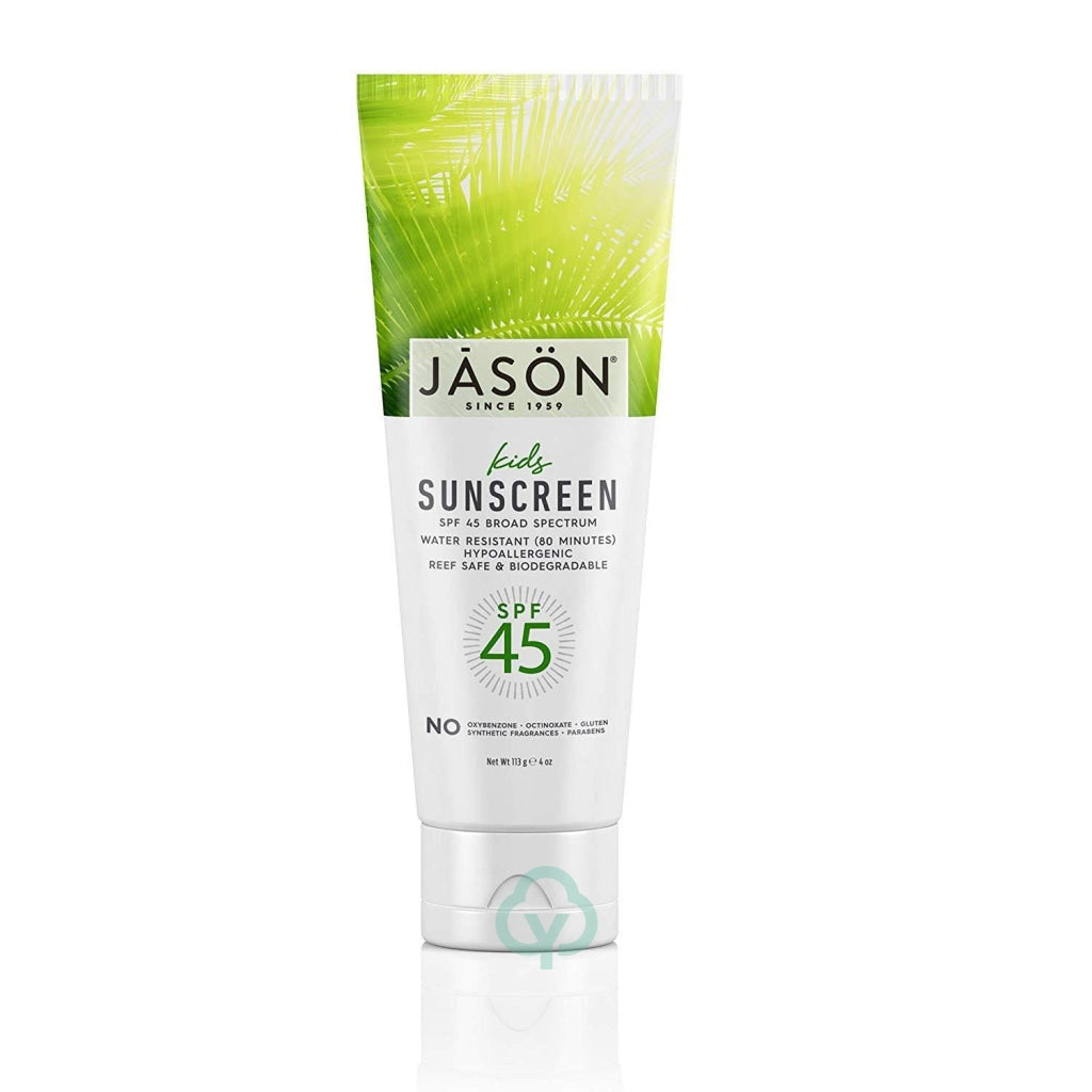 Jason Kids Sunscreen Broad Spectrum Spf 45 4 Oz