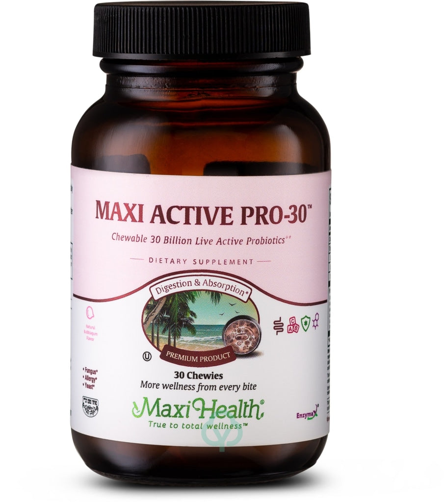 Maxi Health Active Pro 30 (Bubblegum) Chews Probiotic