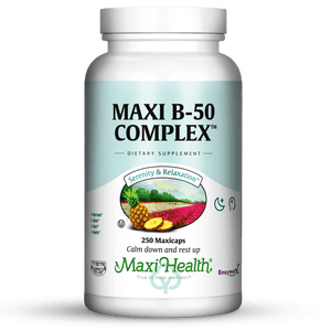 Maxi Health B 50 Complex 250 Caps Serenity & Relaxation