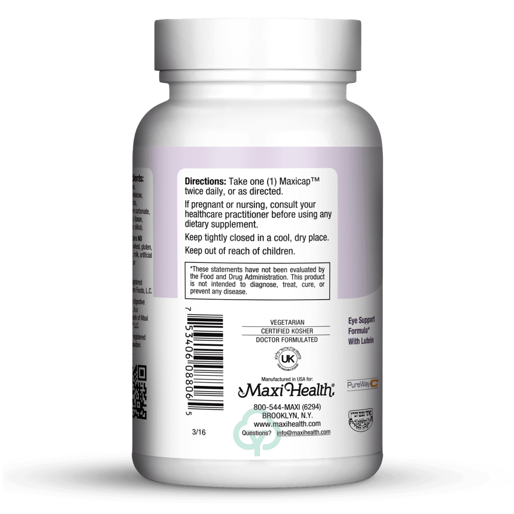 Maxi Health Bilberry Supreme Vision Support