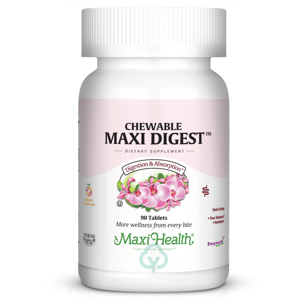 Maxi Health Chewable Digest 90 Chews Digestion & Absorption