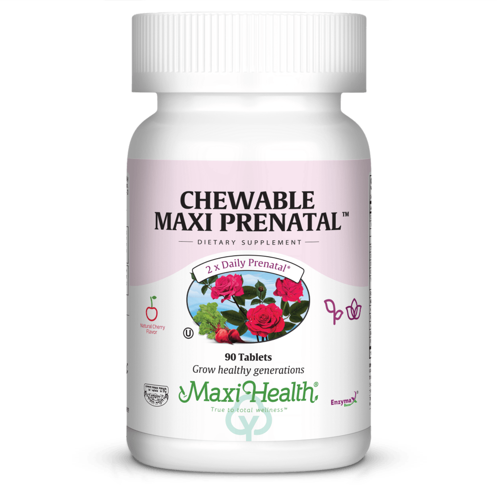 Maxi Health Chewable Prenatal 90 Chews Womens
