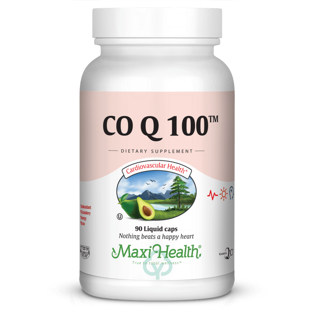 Maxi Health Co Q 100 Liquid Caps 90 Heart